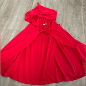 Cropped Little Red Riding Hood Cape